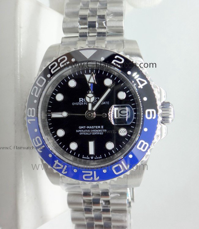 Copy Rolex GMT-Master II SS Batman Jubilee 116710blnr Watch 40mm Copy Rolex GMT-Master II SS Batman Jubilee 116710blnr Watch 40mm